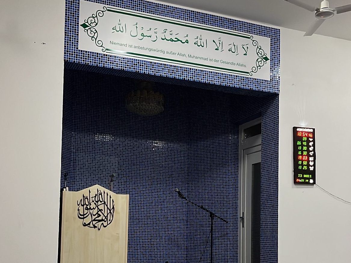 Die Mahmud Moschee in Niederzwehren